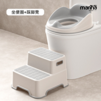 3-In-1 Potty Seat Ladder 5-Level Adjustable Soft Cushion