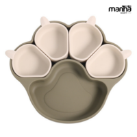 Kitty Silicone Food Plate