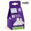 Philips Avent Natural Response Teat Level 5 6m+ | 2pcs Baby Bottle Nipple